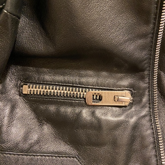 BALENCIAGA NICOLAS GHESQUIERE LEATHER JACKET 2010/2011 - SIZE 36 - Picture 12 of 14